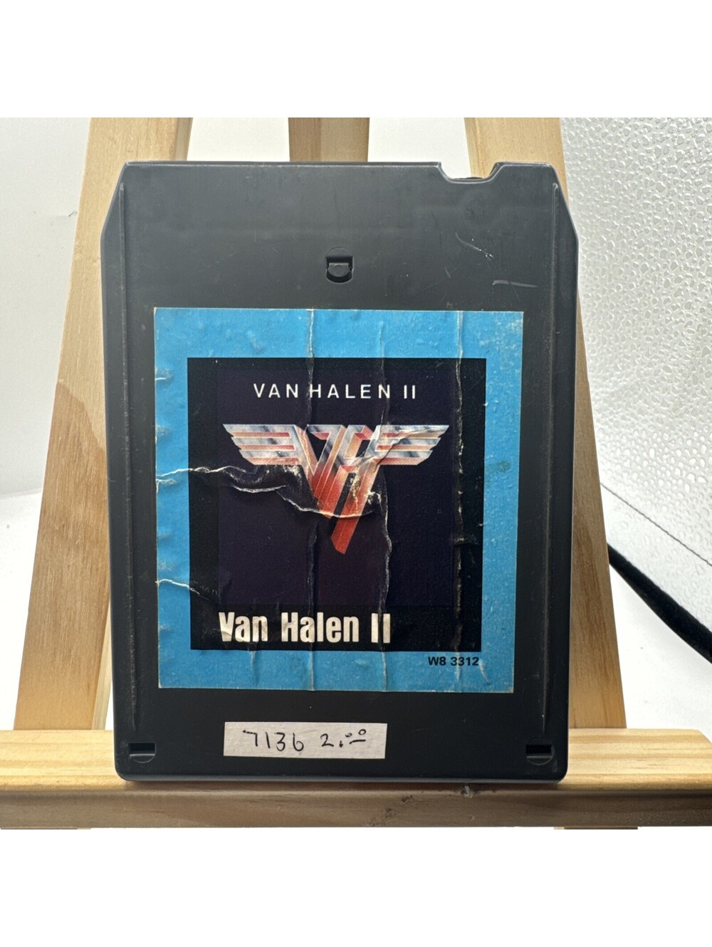 Van Halen II 8-Track Tape W8-3312 Warner Brothers 1979 Untested